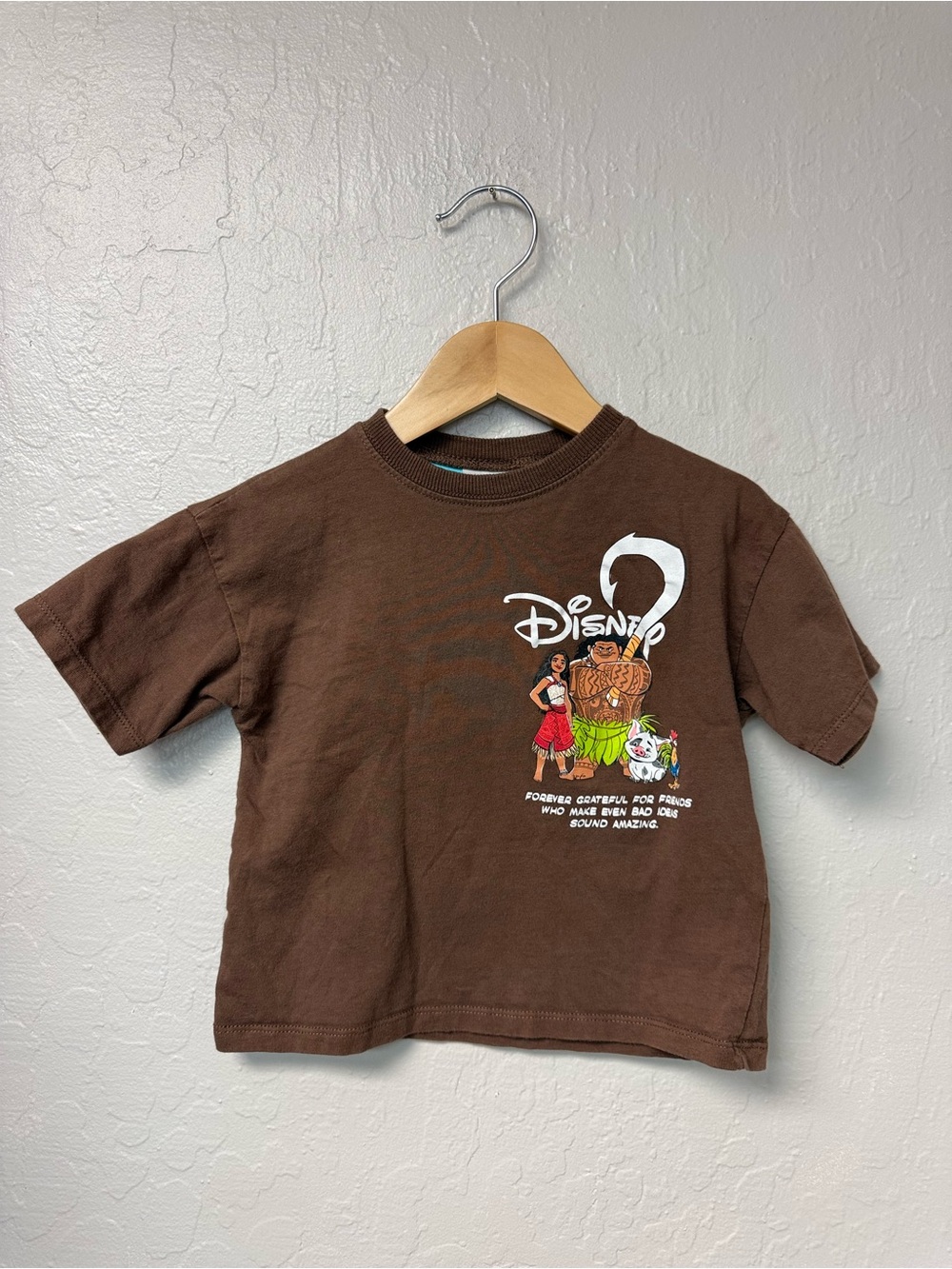 $18 ADD ON Zara Kids MOANA DISNEY Graphic Tee 3 cotton on kids baby gap h&'